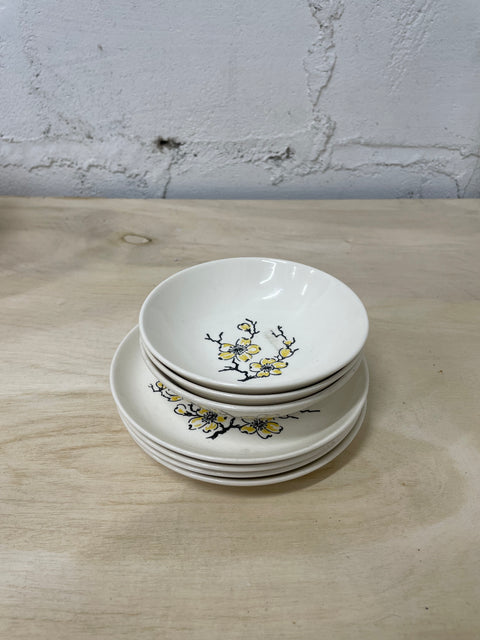 Classy Side Dish and Bowl Set (7 Pieces)