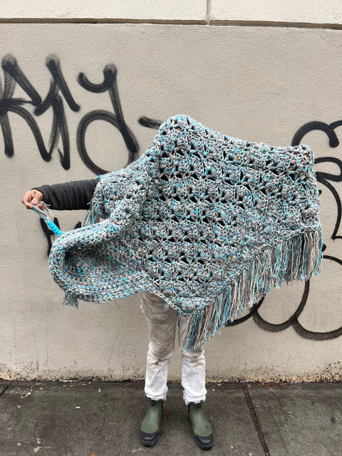 Crochet Hooded Owl Blanket!