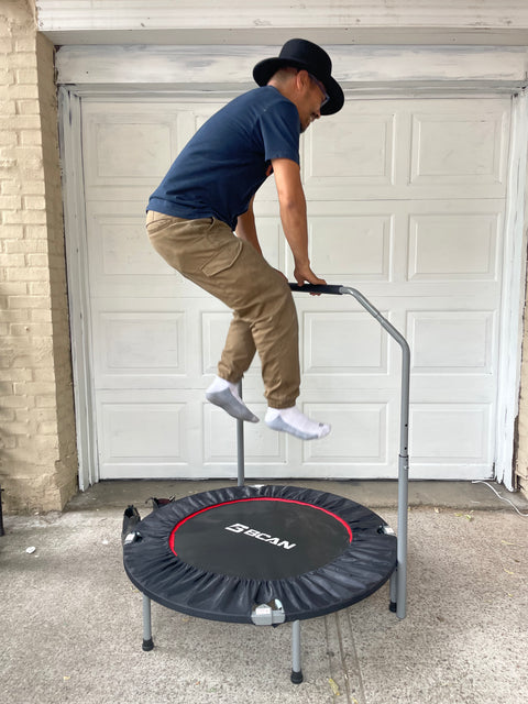 BCAN 40" Foldable Mini Trampoline