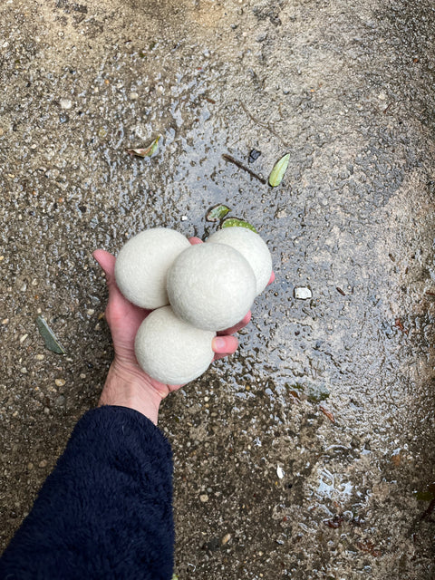 Four Wool Dryer Balls