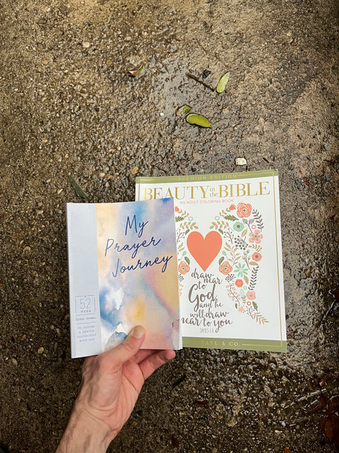 Guided Journal & Coloring Book To Connect With God