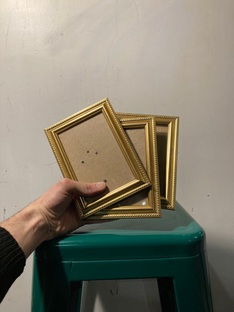 3 Gold Frames