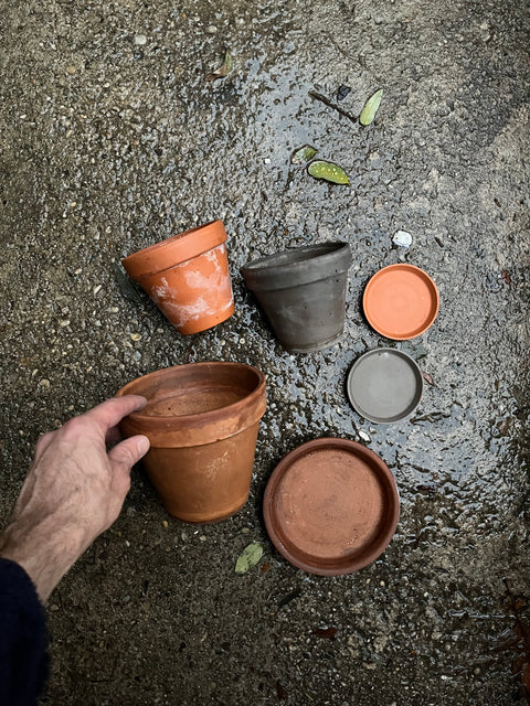 Terracotta Pots Set