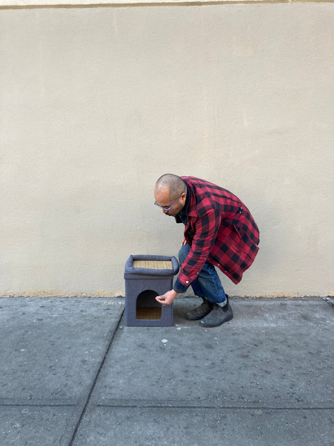 Collapsible Cat House