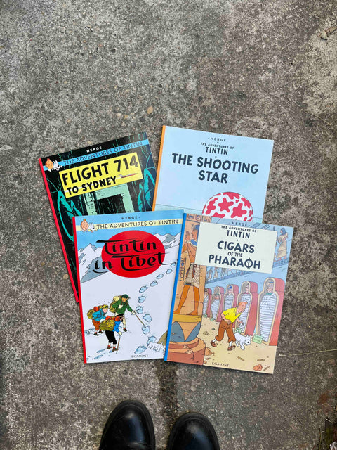 The Adventures of Tintin Book Set