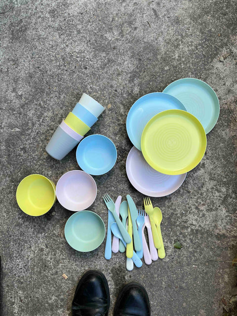 Colorful Plastic Dining Set