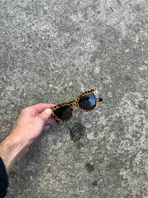 Leopard Print Sunglasses