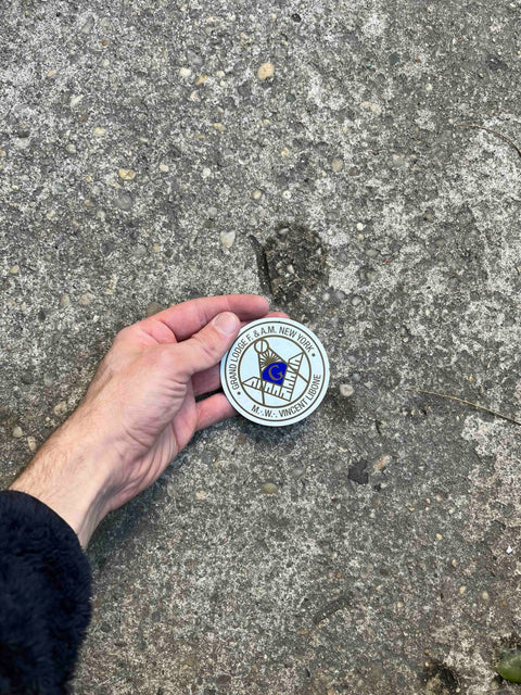 Masonic Coin Magnet