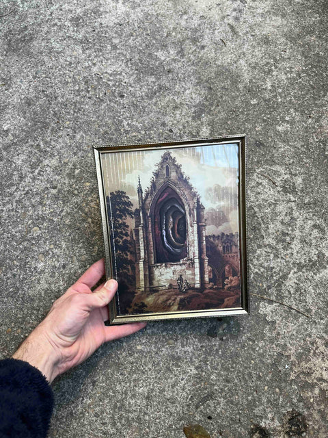 Mysterious Framed Art Piece