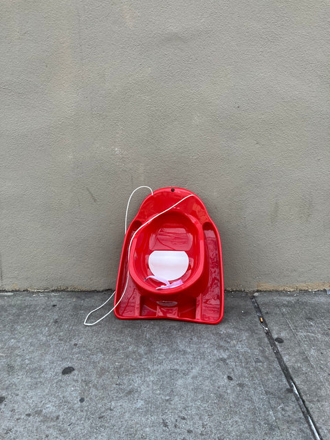 Red Children Sled