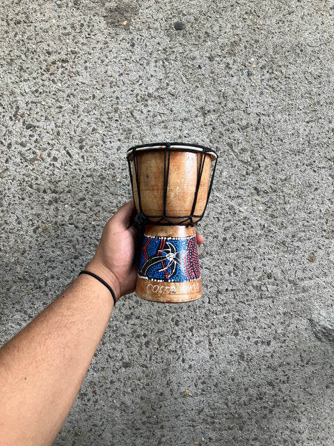 Cute Wood Drum From Costa Rica