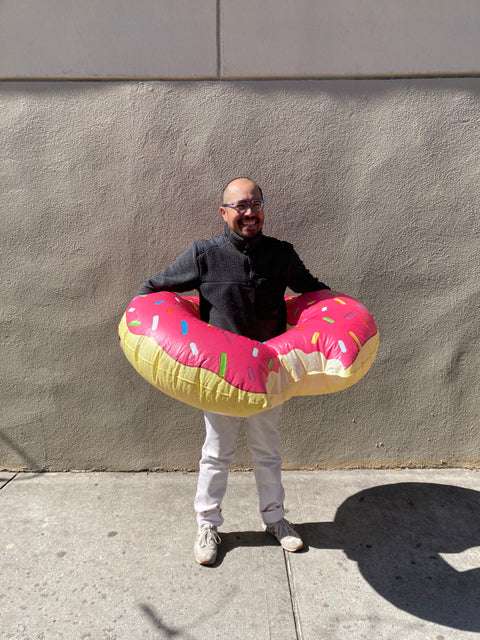 Giant Donut Pool Float