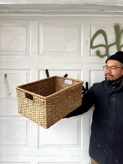 Biiiig Woven Storage Basket