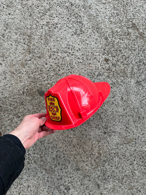 Fire Chief Helmet For A Toddler