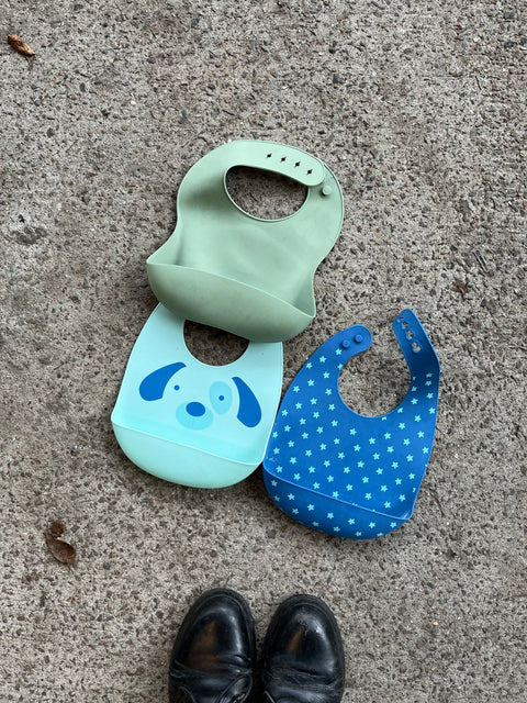 Silicone Baby Bibs Set