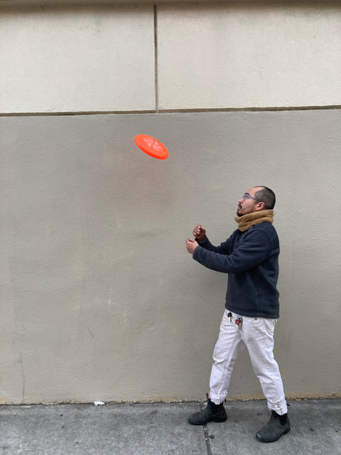 Orange Frisbee