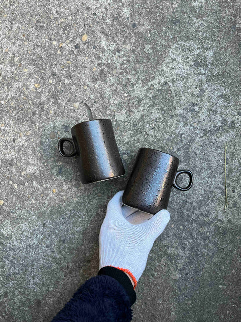 Stylish Black Ceramic Mugs