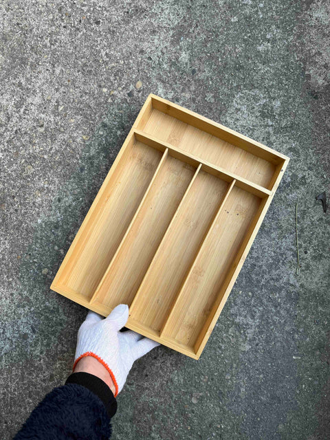 Bamboo Drawer Organizer