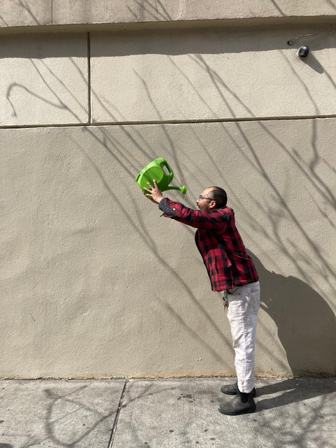 Just A Plastic Watering Can