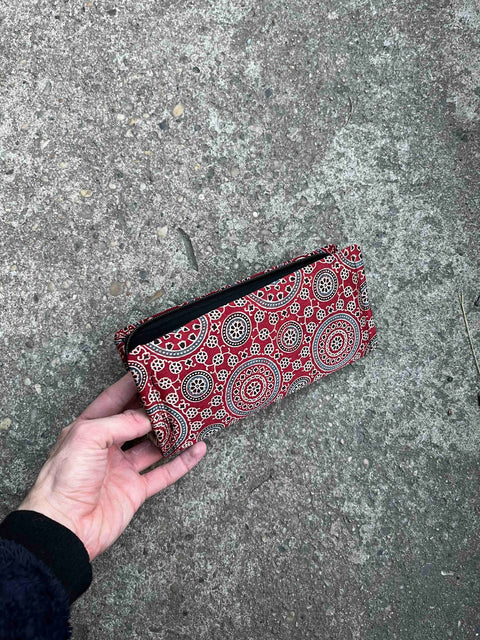 Patterned Zip Pouch