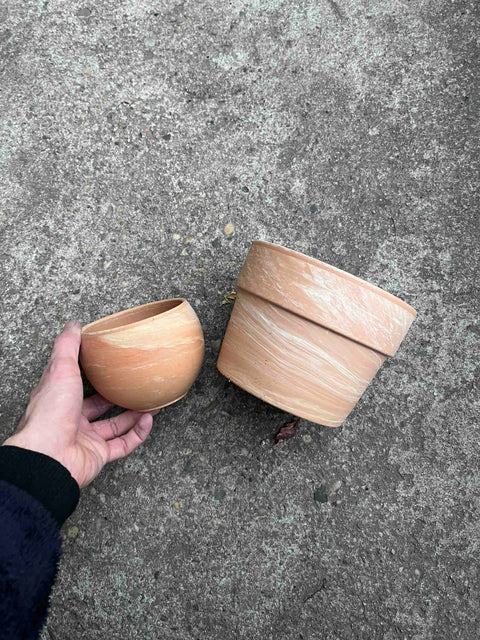 Rustic Clay Plant Pots