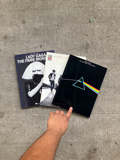 Sheet Music for Gaga, Pink Floyd, The Strokes