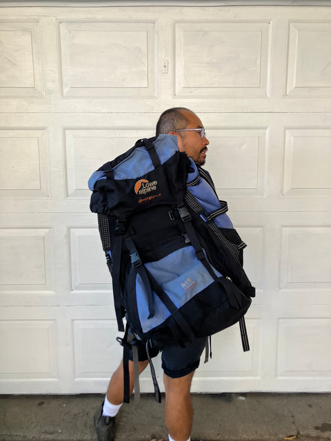 Blue Lowe Alpine Backpack (for Burning Man)