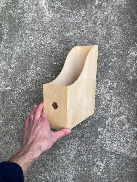 Wood Paper Holder