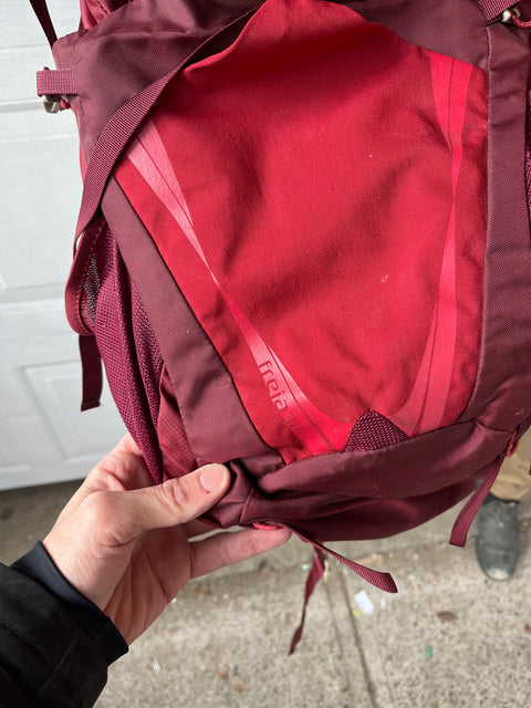 Gregory Freia 38 Red Hiking Backpack In Excellent Condition