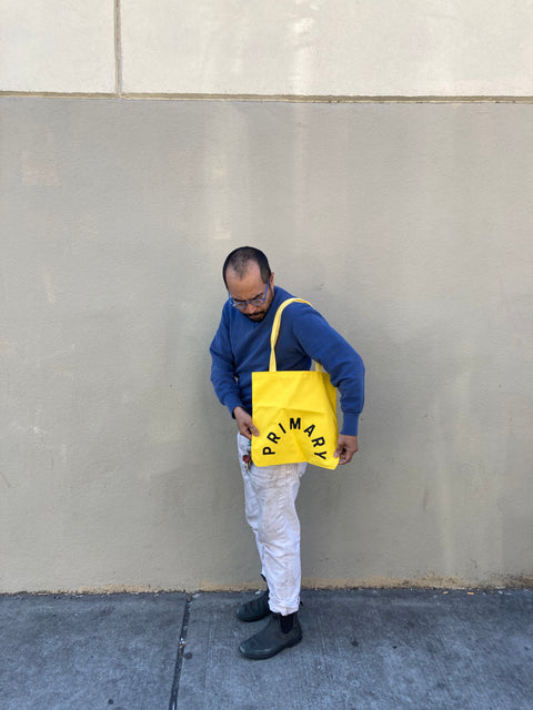 Yellow Primary Tote