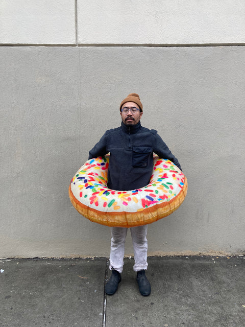 Giant Donut Pool Float