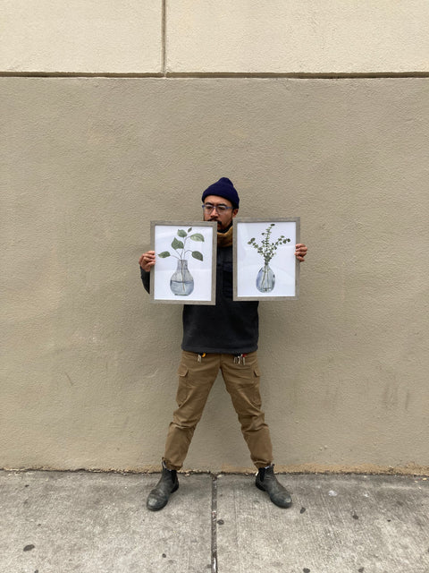 Two Floral Frames