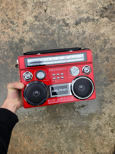 Retrobox Bluetooth Speaker & Radio