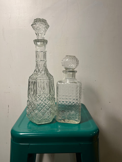 Two Gorgeous Liquor Decanter