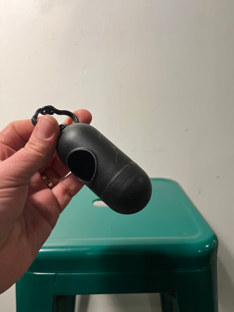 Black Poop Bag Holder