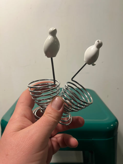 Two Egg Holders