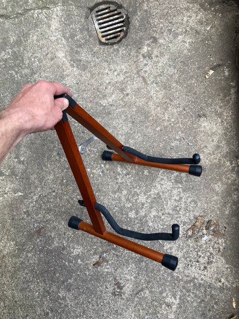 Folding A Frame Guitar Stand