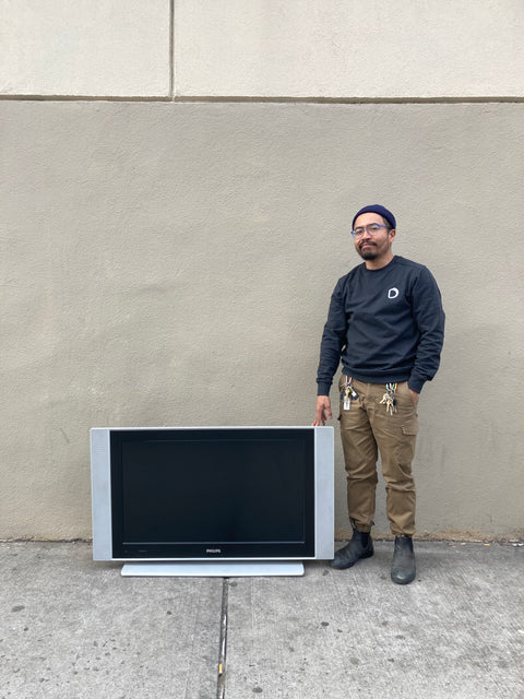 Giant Philips TV