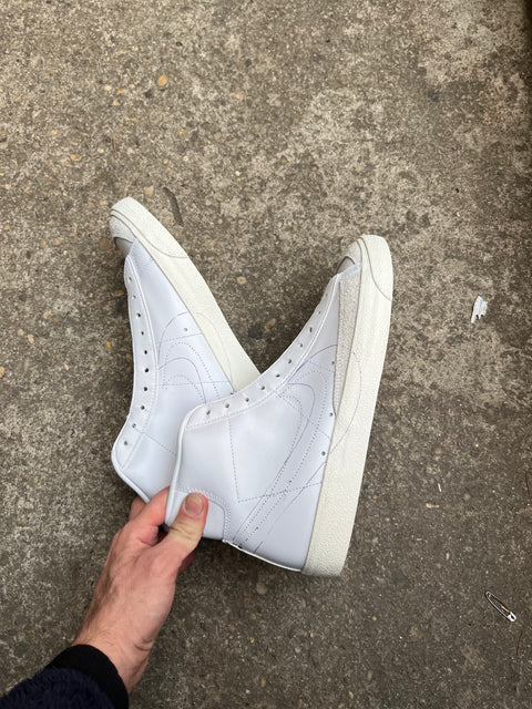 Experimental Nike Blazer High Top Sneakers, Size US 10.5M or 44.5 EU