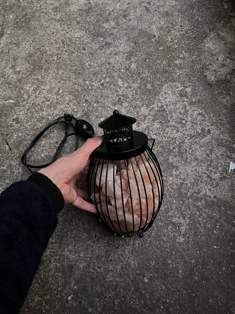 Himalayan Salt Lantern Lamp