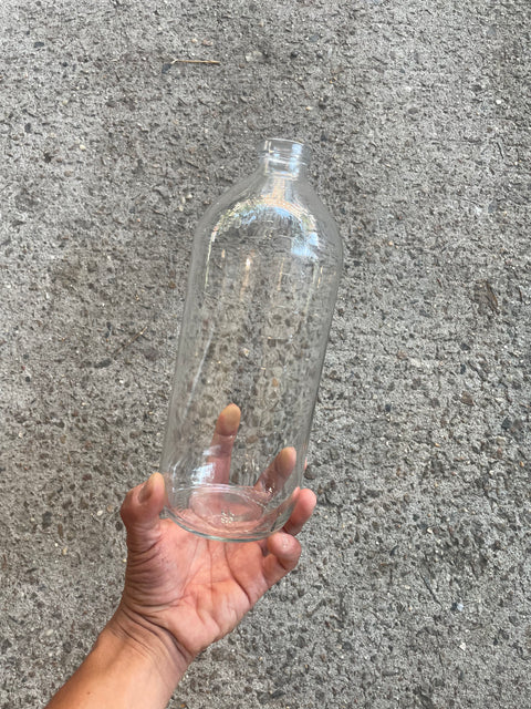 Designer Glass Measuring Bottle