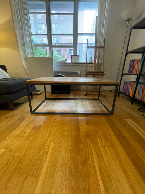 Wooden Coffee Table, 44"x24"x18"