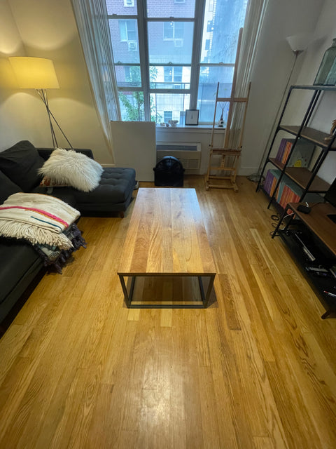 Wooden Coffee Table, 44"x24"x18"