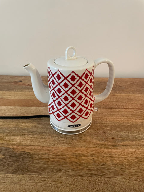 Bella Electric Ceramic Kettle Red