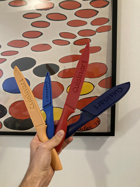 Colorful Cuisinart Knives
