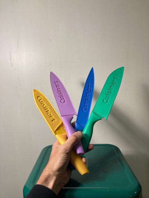 Colorful Cuisinart Knives