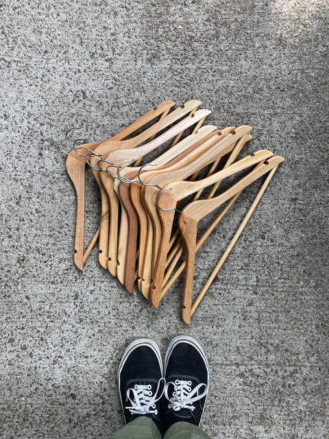 10 Classy Wood Hangers