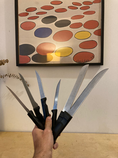 Set of 6 knives