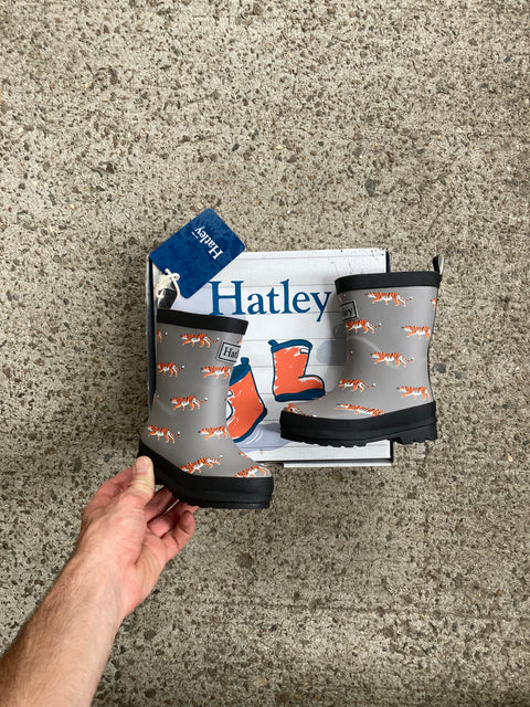 Brand New Hatley Kids Rain Boots, US 6 Or EU 22