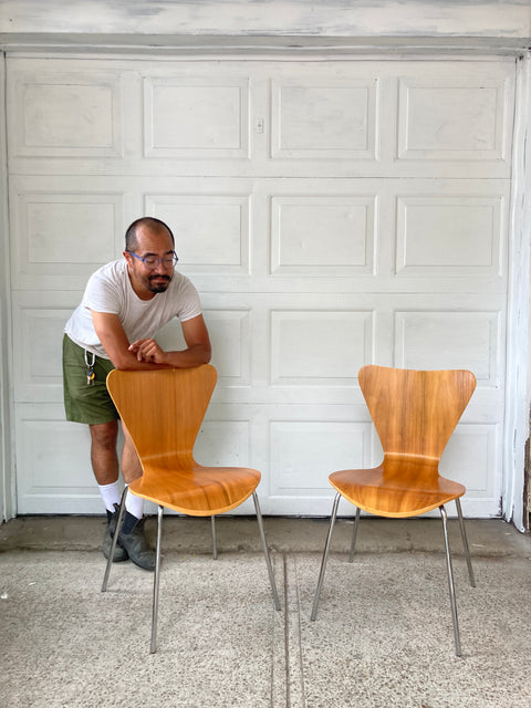 Two Very "MCM" Dining Chairs